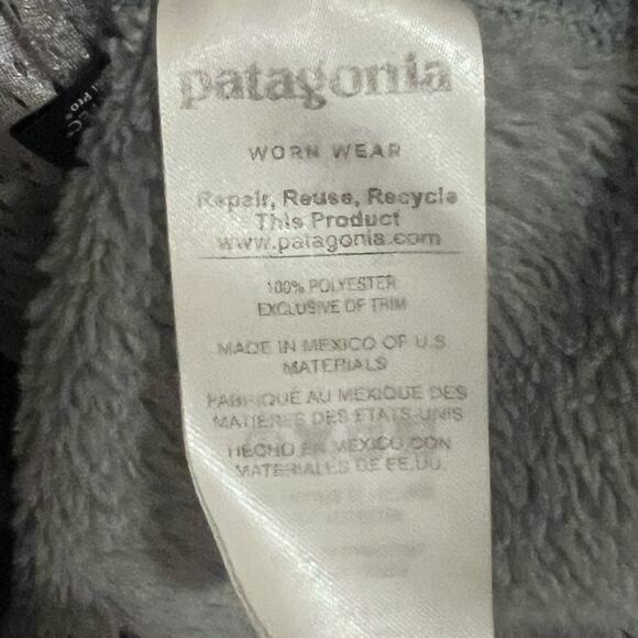 Patagonia Synchilla Snap-T Fleece Pullover Women’s Medium Gray Teal Trim - Picture 6 of 7